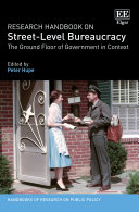 Research Handbook on Street-Level Bureaucracy [Pdf/ePub] eBook