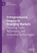 Entrepreneurial Finance in Emerging Markets