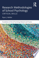 Research Methodologies of School Psychology Book