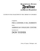 Publications of the American Folklife Center