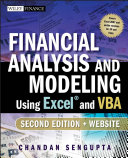 Financial Analysis and Modeling Using Excel and VBA