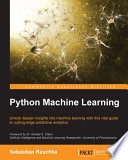 Python Machine Learning Book PDF