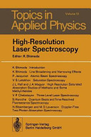High-Resolution Laser Spectroscopy