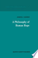 A Philosophy of Human Hope Book