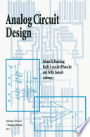 Analog Circuit Design Book