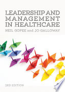 Leadership and Management in Healthcare Book