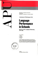 Language Performance in Schools