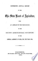 Annual report of the Ohio State Board of Agriculture