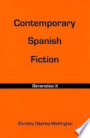 Contemporary Spanish Fiction Book