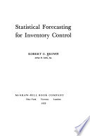 Statistical Forecasting for Inventory Control