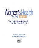 Prevention Women s Health Today 2001 Book