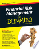 Financial Risk Management For Dummies Book