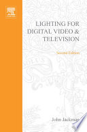 Lighting for Digital Video and Television Book