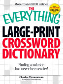 The Everything Large-Print Crossword Dictionary [Pdf/ePub] eBook