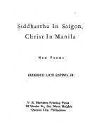 Siddhartha in Saigon  Christ in Manila