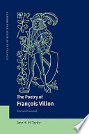 The Poetry of Fran  ois Villon Book PDF