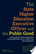 The State Higher Education Executive Officer and the Public Good