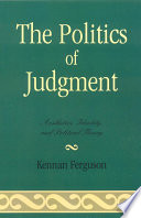 The Politics of Judgment Book