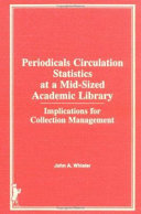 Periodicals Circulation Statistics at a Mid-sized Academic Library
