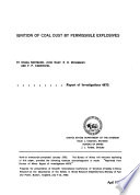 Ignition Of Coal Dust By Permissible Explosives