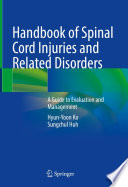 Handbook of Spinal Cord Injuries and Related Disorders Book