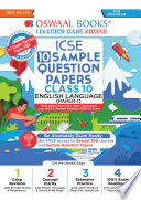 Oswaal ICSE Sample Question Papers Class 10 English Paper I  For 2023 Exam  Book