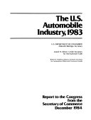 The U S  Automobile Industry