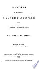Memoirs of the Principal Hymn writers