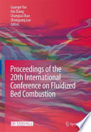 Proceedings of the 20th International Conference on Fluidized Bed Combustion Book