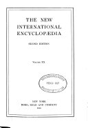 The New international encyclopædia