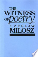 Czeslaw Milosz Books, Czeslaw Milosz poetry book