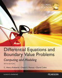 Differential Equations and Boundary Value Problems  Computing and Modeling  Global Edition Book