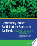 Community Based Participatory Research for Health Book