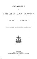 Catalogue of Stirling's and Glasgow Library