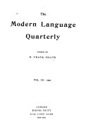 Modern Language Quarterly