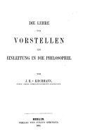 Die Philosophie des Wissens. Bd. 1
