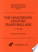 The Nineteenth-century Piano Ballade