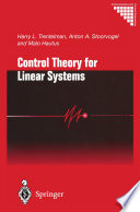 Control Theory for Linear Systems Book