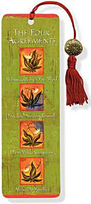 The Four Agreements Beaded Bookmark Book