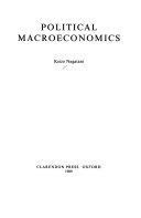 Political Macroeconomics