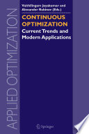 Continuous Optimization Book