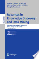 Advances in Knowledge Discovery and Data Mining PDF Book By Vincent S. Tseng,Tu Bao Ho,Zhi-Hua Zhou,Arbee L.P. Chen,Hung-Yu Kao