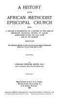 A History of the African Methodist Episcopal Church