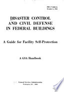Disaster Control and Civil Defense in Federal Buildings Book