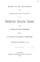 Journal of the ... Annual Convention, Diocese of New Hampshire