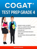 Cogat r  Test Prep Grade 4 Book PDF
