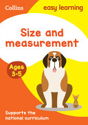 Collins Easy Learning Preschool - Size and Measurement Ages 3-5: New Edition