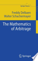 Book The Mathematics of Arbitrage Cover