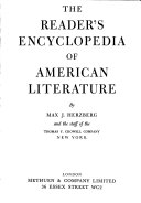 The Reader s Encyclopedia of American Literature