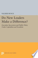 Do New Leaders Make A Difference 